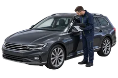 Vehicle history report illustration