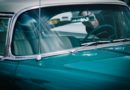 Person looking at a car being sold privately