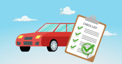 car and checklist