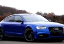 Blue audi - one of the best cars for tall people