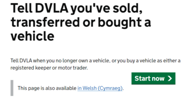 A Guide How to Tell the DVLA You've Sold Your Car