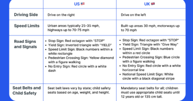 The Difference Between Road Laws in the US and the UK