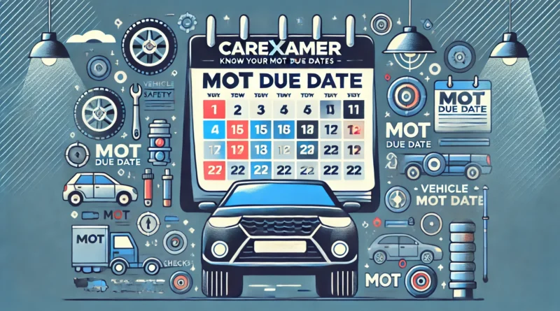 When is My MOT Due A Guide Understanding Your MOT Schedule