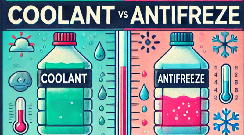 Coolant vs Antifreeze What’s the Difference