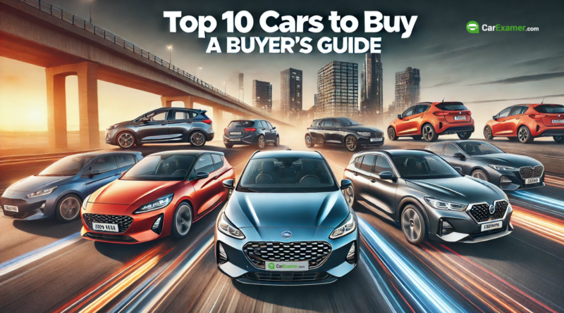 Buyers Guide Top 10 Cars to Buy in 2024