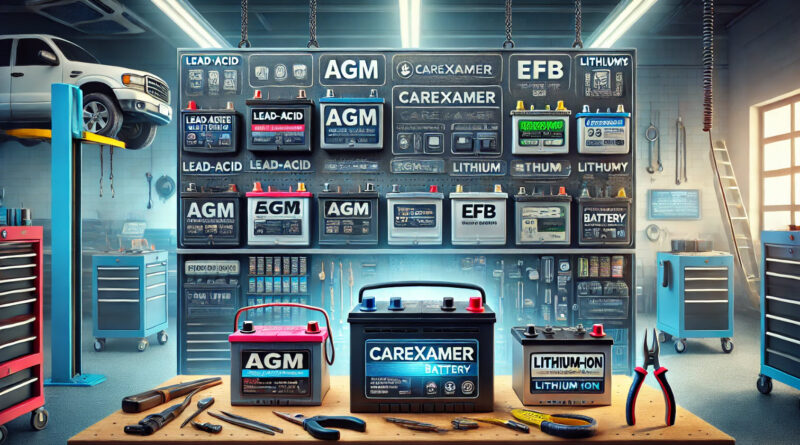 Guide To Types of Car Batteries and What They Mean