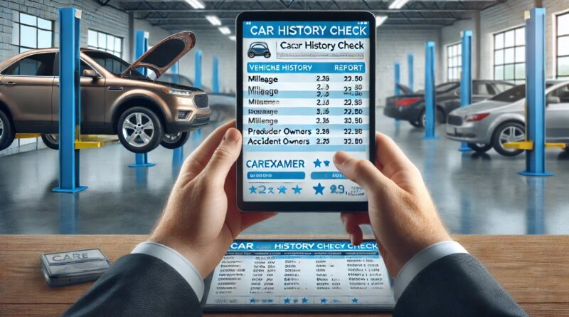 What Is a Car History Check and Why Do You Need One