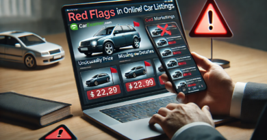 Red Flags to Watch for in Online Used Car Listings