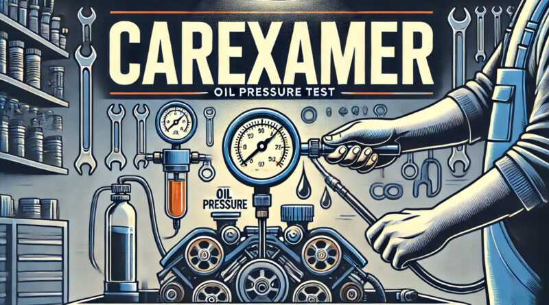 Oil Pressure Test: What It Is and Why Your Engine Needs One