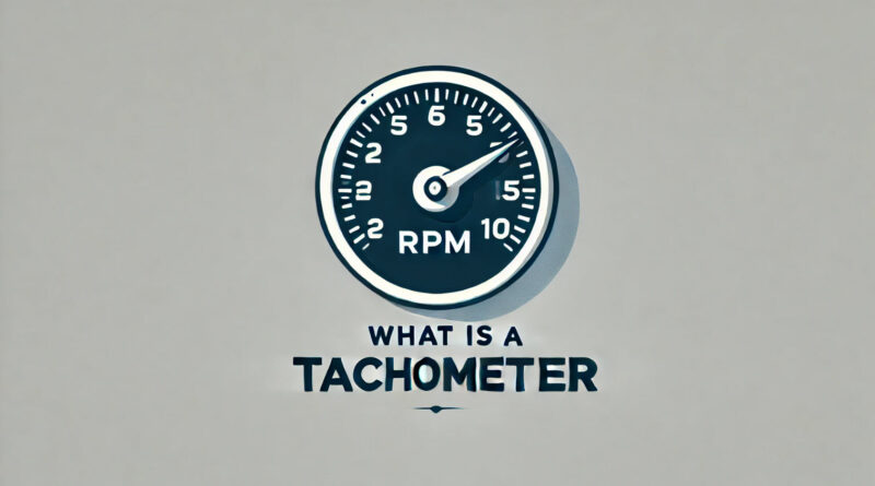 What Is a Tachometer, and Why Does It Matter?