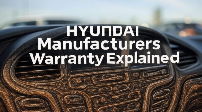 Hyundai Manufacturers Warranty Explained What You Get & Why