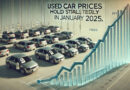 Used Car Prices Hold Steady in January 2025, But EVs Take the Biggest Hit