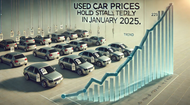 Used Car Prices Hold Steady in January 2025, But EVs Take the Biggest Hit