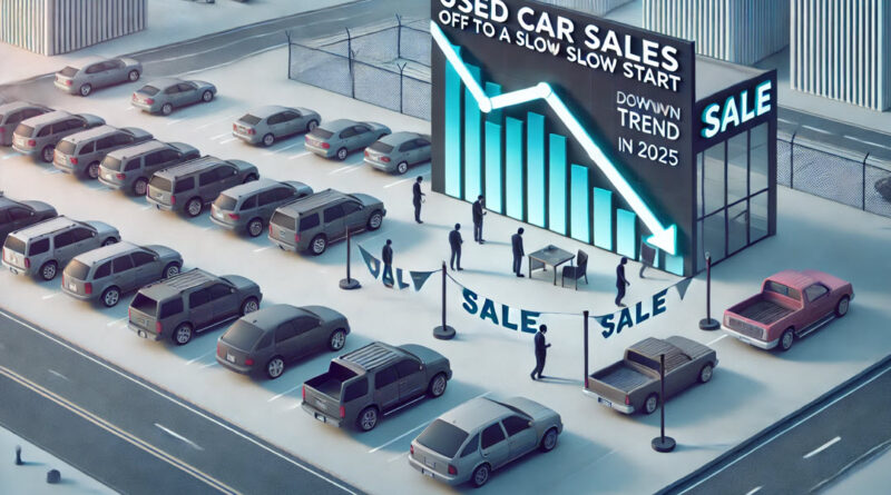 Used Car Sales Off to a Slow Start in 2025 Due to Harsh Weather Conditions