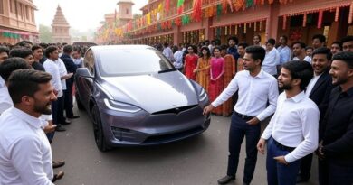 Tesla Enters Indian Market with Mumbai Launch Event