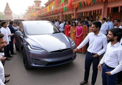 Tesla Enters Indian Market with Mumbai Launch Event