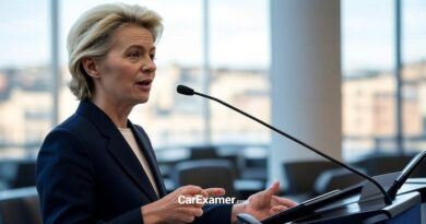 Europe To Push on AI-Driven Cars Urges EU’s Von der Leyen