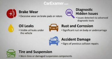 Car Problems Found During Inspection by CarExamer inspectors Pictures describes what issues are found on used car inspections, diagnostic fault issues, accident damages, maintenance issues