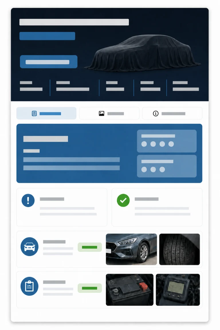 Preview of the Basic inspection report interface