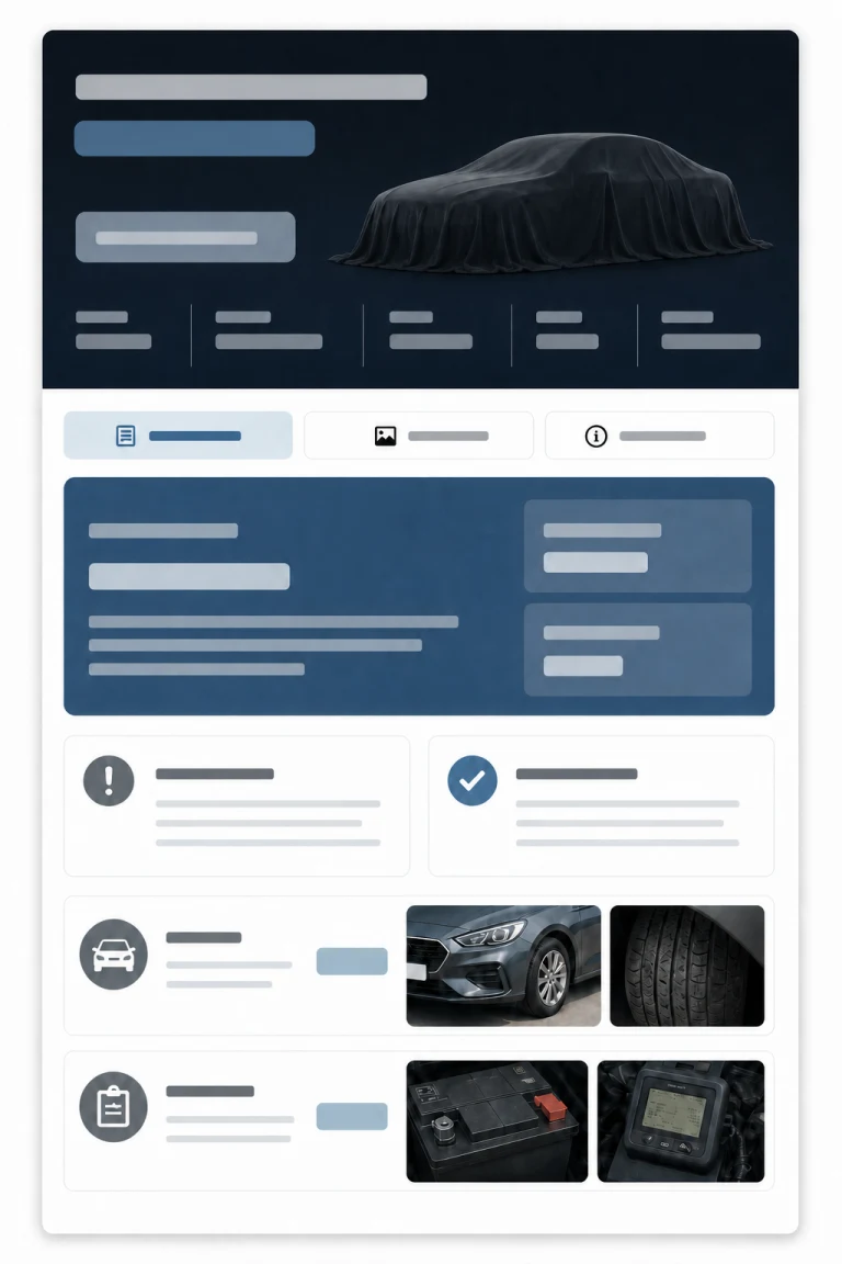 Preview of the Engineer's Report interface