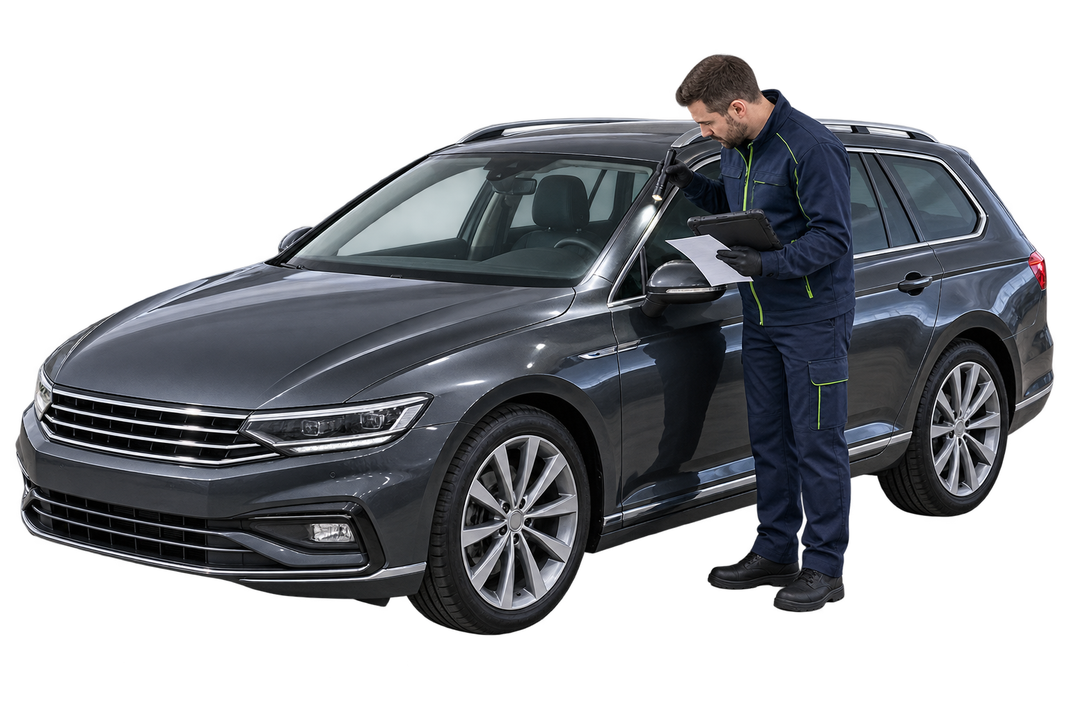 Vehicle history report illustration