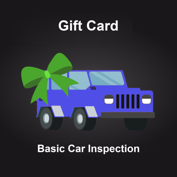basic car inspection gift car