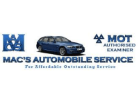 Mac's M O T's Windlesham logo