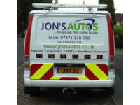 Jon's Autos logo