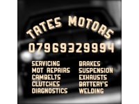 Tates Motors logo